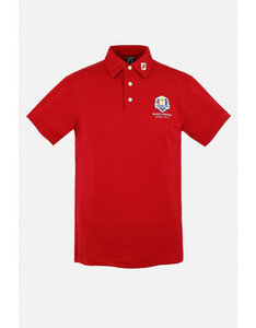 Polo Footjoy Ryder Cup 2023 Rood Maat Medium