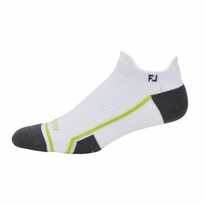 Footjoy Heren Golfsokken Tech D.R.Y. Roll Tab Wit 39-46