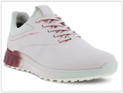 Damen-Golfschuhe Ecco W Golf S-Drei Delicacy Blush