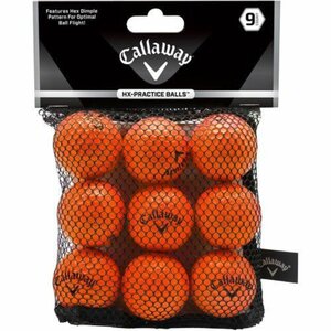 Callaway Soft Flight Oranje indoor golfballen