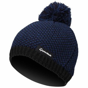 Taylormade Unisex Beanie Navy Zwart