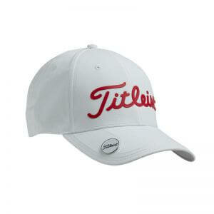 Titleist Performance Ball Marker Cap Wit Rood België