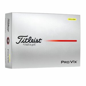 Titleist Golfballen ProV1X Geel 2025