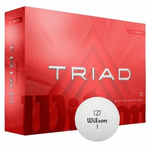 Wilson Staff Triad 3-delig Golfballen Wit