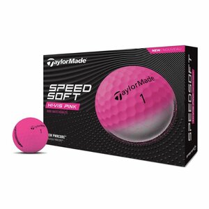 Taylormade Speed Soft Hi-Vis Pink Golfballen