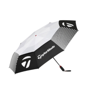 Taylormade Compact Auto paraplu zwart/wit