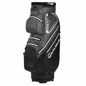 Taylormade TM23 Cartbag Storm Dry Waterproof Zwart Charcoal