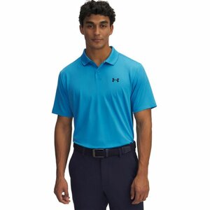 Under Armour Performance 3.0 Heren Golfpolo Turquoise